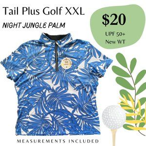 Tail Activewear Golf Top XXL NWT